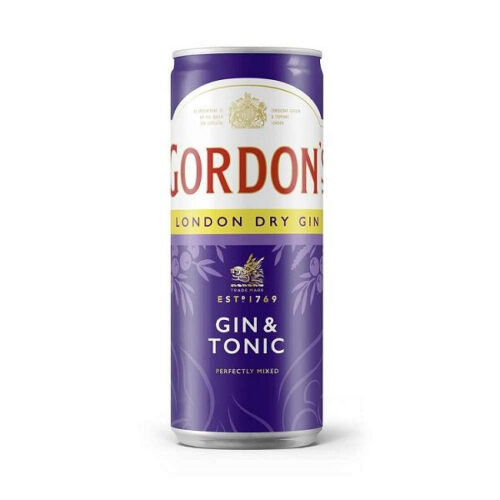 gordons gin & tonic can 330ml