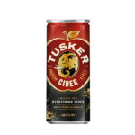 tusker cider cans 500ml