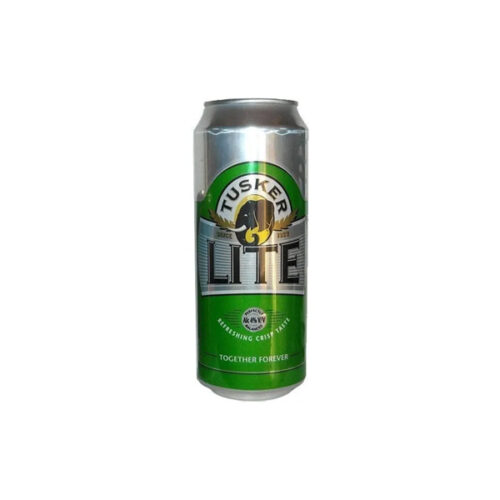 tusker lite cans 500ml